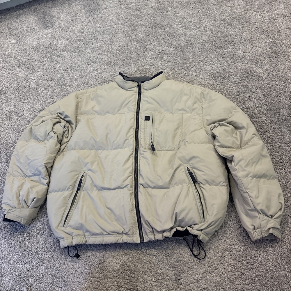 Vintage Abercrombie & Fitch Weatherproof Performance Down Military Jacket M
